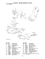 Preview for 45 page of Craftsman 917.273261 Owner'S Manual