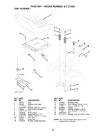 Preview for 41 page of Craftsman 917.273351 Owner'S Manual