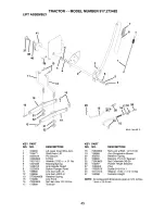 Preview for 45 page of Craftsman 917.273482 Owner'S Manual