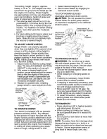 Preview for 14 page of Craftsman 917.273513 Owner'S Manual