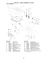 Preview for 43 page of Craftsman 917.273640 Owner'S Manual