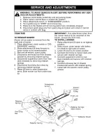 Preview for 22 page of Craftsman 917.2736405 Owner'S Manual