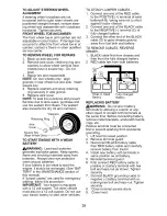 Preview for 26 page of Craftsman 917.2736405 Owner'S Manual