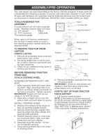 Preview for 8 page of Craftsman 917.273860 Owner'S Manual