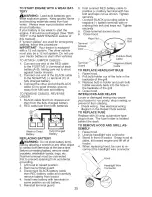 Preview for 25 page of Craftsman 917.274033 Owner'S Manual