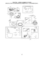 Preview for 52 page of Craftsman 917.274033 Owner'S Manual