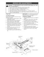 Preview for 22 page of Craftsman 917.274041 Owner'S Manual