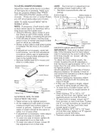 Preview for 23 page of Craftsman 917.274041 Owner'S Manual