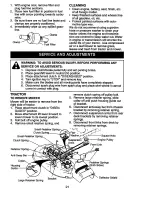 Preview for 21 page of Craftsman 917.274352 Owner'S Manual