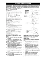 Preview for 8 page of Craftsman 917.275391 Owner'S Manual