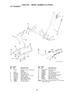 Preview for 45 page of Craftsman 917.2754 Owner'S Manual