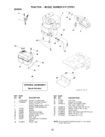 Preview for 42 page of Craftsman 917.275761 Owner'S Manual