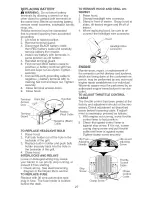 Preview for 27 page of Craftsman 917.276020 Owner'S Manual