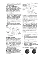 Preview for 14 page of Craftsman 917.276810 Operator'S Manual