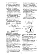 Preview for 23 page of Craftsman 917.276811 Operator'S Manual