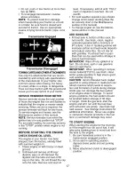 Preview for 17 page of Craftsman 917.276920 Operator'S Manual