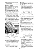 Preview for 25 page of Craftsman 917.276920 Operator'S Manual