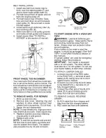 Preview for 24 page of Craftsman 917.28827 Operator'S Manual