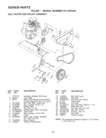 Preview for 21 page of Craftsman 917.292350 Owner'S Manual