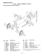 Preview for 22 page of Craftsman 917.292350 Owner'S Manual