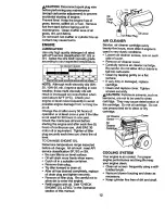 Preview for 12 page of Craftsman 917.292392 Owner'S Manual