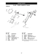 Preview for 37 page of Craftsman 917.292493 Owner'S Manual