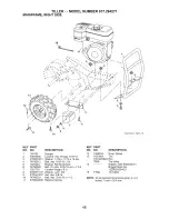 Preview for 46 page of Craftsman 917.294271 Owner'S Manual