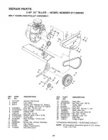 Preview for 21 page of Craftsman 917.298353 Owner'S Manual