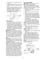 Preview for 9 page of Craftsman 917.299012 Owner'S Manual