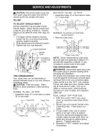 Preview for 14 page of Craftsman 917.299012 Owner'S Manual