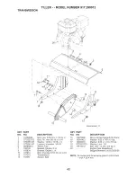 Preview for 40 page of Craftsman 917.299012 Owner'S Manual