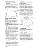 Preview for 11 page of Craftsman 917.370414 Owner'S Manual