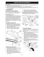 Preview for 17 page of Craftsman 917.370414 Owner'S Manual