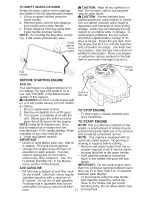 Preview for 11 page of Craftsman 917.370930 Owner'S Manual