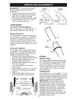 Preview for 14 page of Craftsman 917.371120 Owner'S Manual