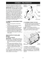 Preview for 6 page of Craftsman 917.371741 Owner'S Manual