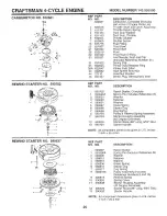 Preview for 25 page of Craftsman 917.372850 Owner'S Manual