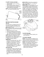 Preview for 10 page of Craftsman 917.374051 Owner'S Manual