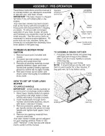 Preview for 6 page of Craftsman 917.375451 Owner'S Manual