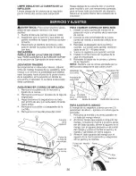 Preview for 36 page of Craftsman 917.375451 Owner'S Manual