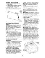 Preview for 10 page of Craftsman 917.376582 Owner'S Manual