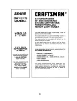 Preview for 28 page of Craftsman 917.378571 Owner'S Manual