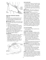 Preview for 9 page of Craftsman 917.378891 Owner'S Manual