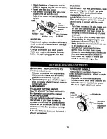 Preview for 13 page of Craftsman 917.38836 Owner'S Manual