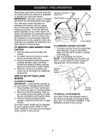 Preview for 6 page of Craftsman 917.388540 Owner'S Manual