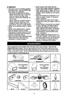 Preview for 4 page of Craftsman 917.388750 Owner'S Manual