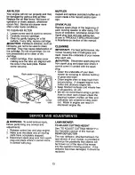 Preview for 13 page of Craftsman 917.388750 Owner'S Manual