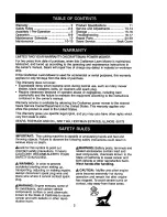 Preview for 2 page of Craftsman 917.388900 Owner'S Manual