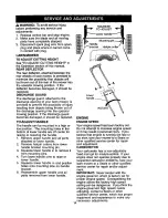 Preview for 14 page of Craftsman 917.389071 Owner'S Manual