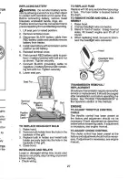 Preview for 27 page of Craftsman 917.99042 Operator'S Manual